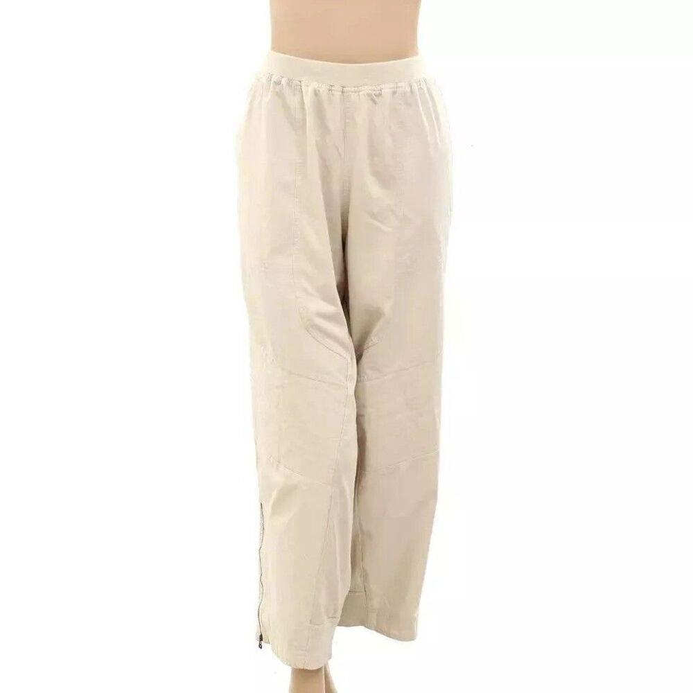 Daily Practice by Anthropologie Straight-Leg Ankle Pants Wide Leg XXS NWT 273784
